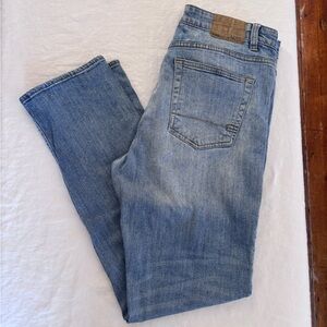 Men’s Aero Straight Leg Light Wash 32x34 Jeans